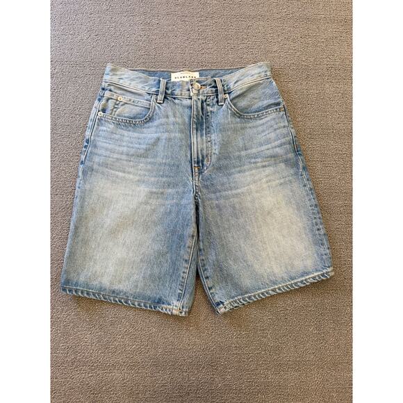 SLVRLAKE Womens Light Wash Denim London Shorts Size 26 Temecula Sunrise - Picture 1 of 14